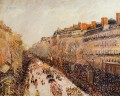 Mardi Gras en los bulevares 1897 Camille Pissarro parisino